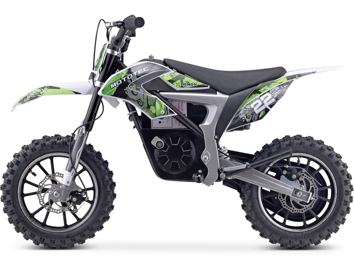 MotoTec | Demon 36V/8Ah 500W Lithium Electric Dirt Bike