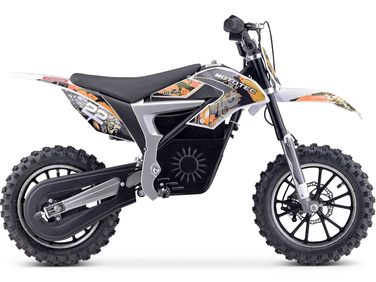 MotoTec | Demon 36V/8Ah 500W Lithium Electric Dirt Bike