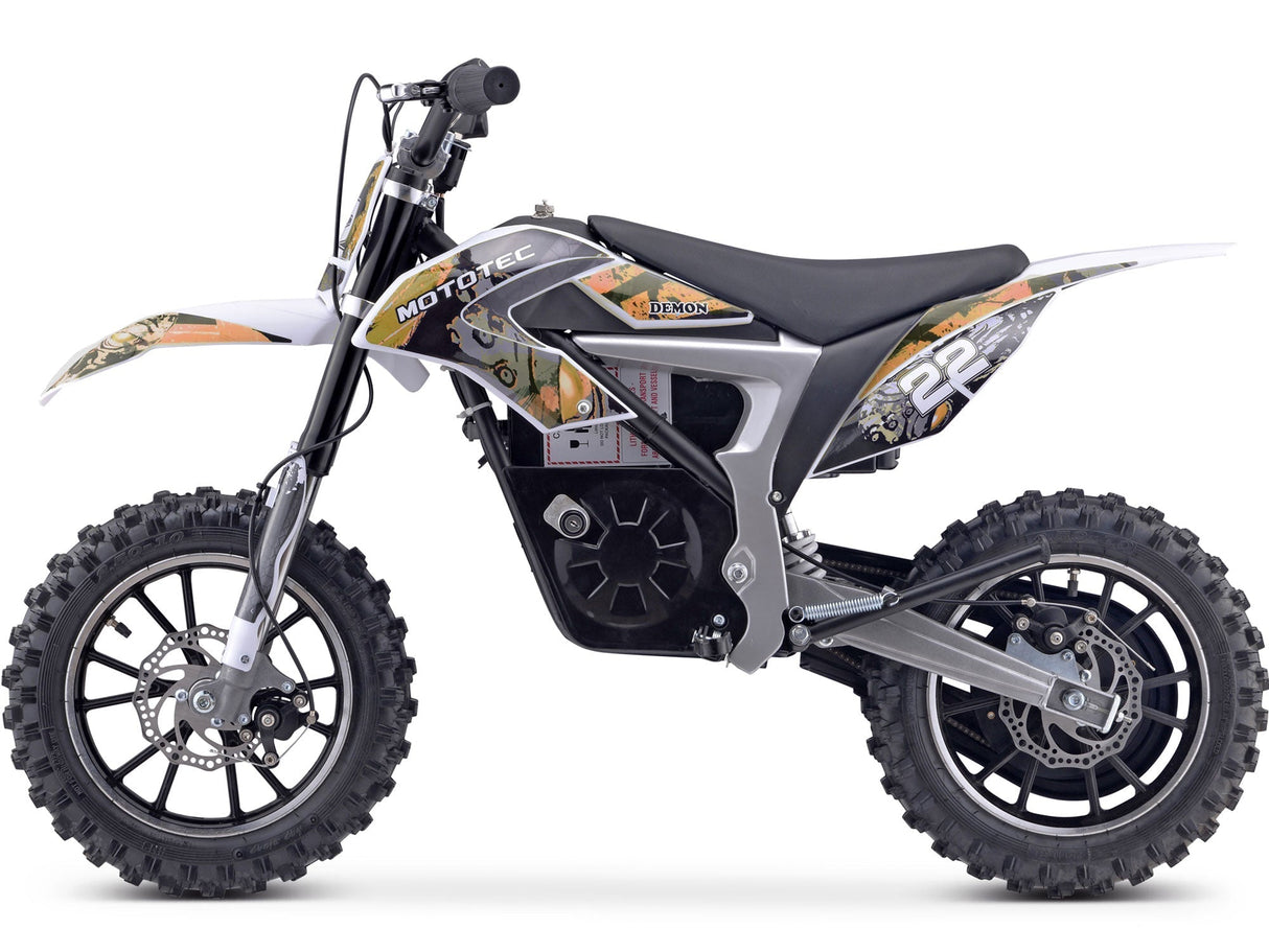 MotoTec | Demon 36V/8Ah 500W Lithium Electric Dirt Bike