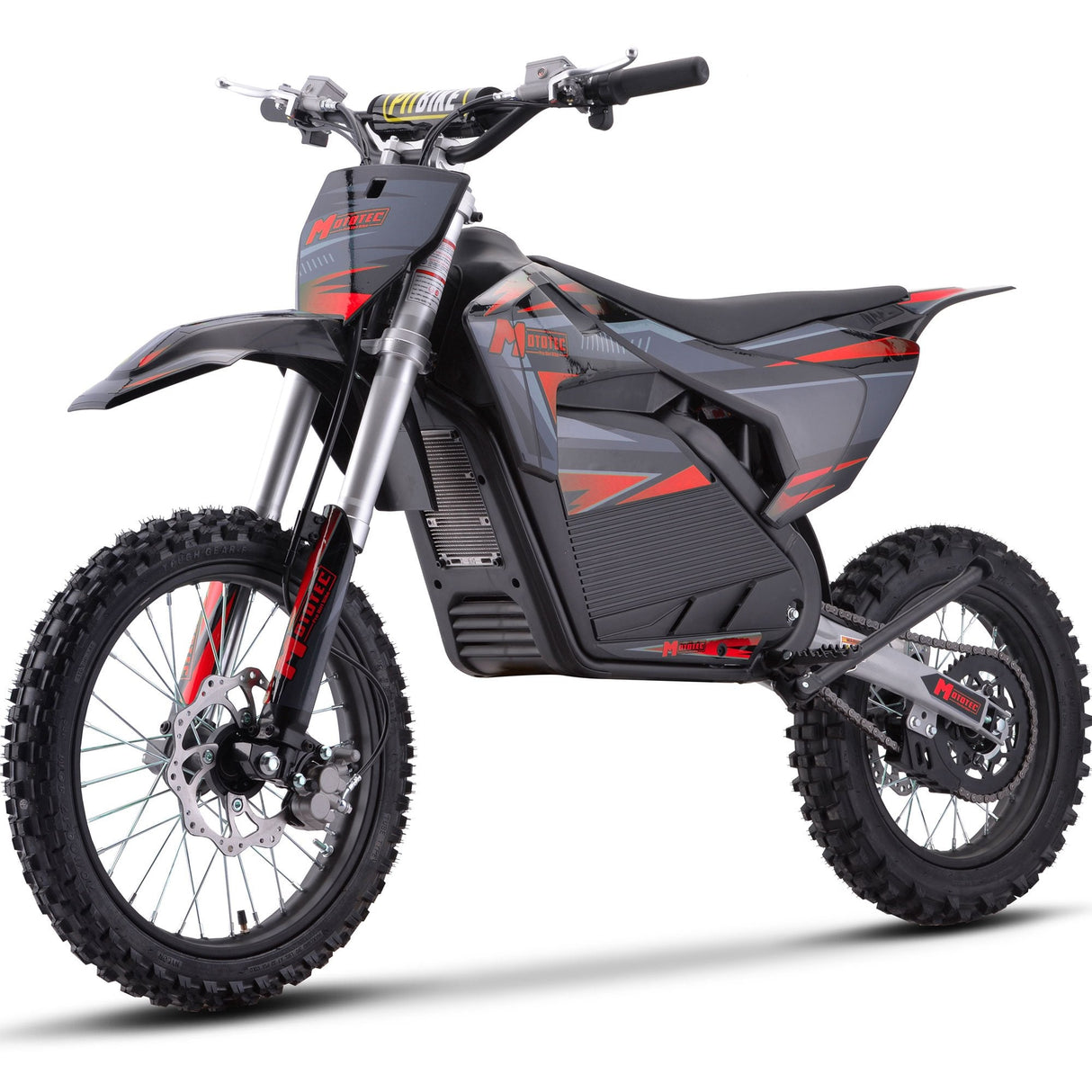 MotoTec Pro 72V/30Ah 5000W Off-Road Electric Dirt Bike