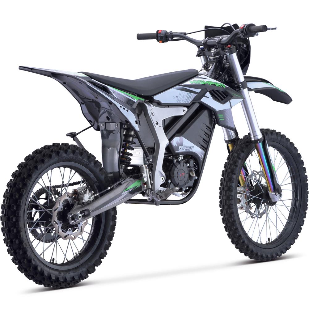 MotoTec | Venom 72V/50Ah 12000W Electric Dirt Bike | MT-Venom-72v-12000w_White