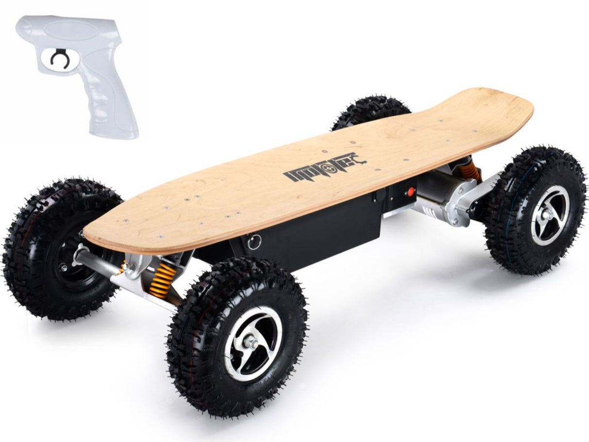 MotoTec | 36V/14Ah 1600W Dual Motor Dirt Electric Skateboard | MT-SKATEBOARD-1600W