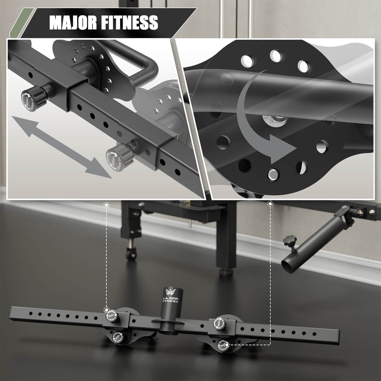 Major Fitness Multifunctional Handle Bar