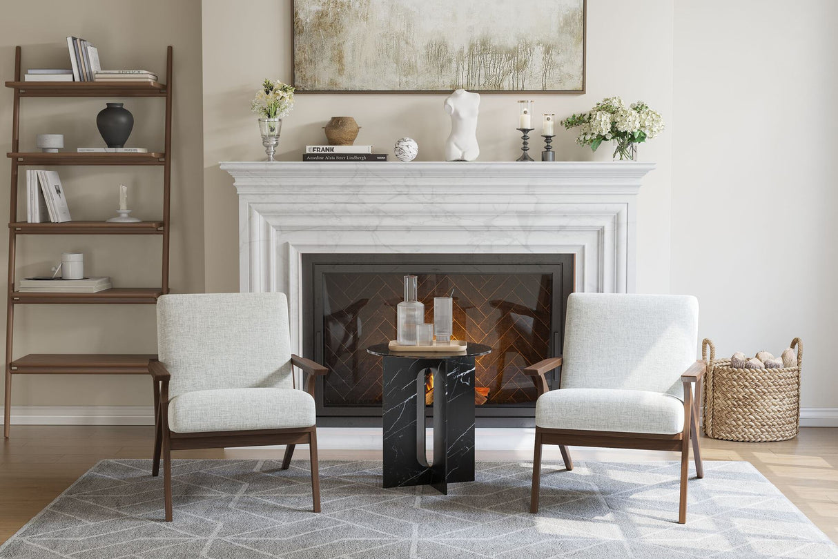 Mia Fabric Accent Chair