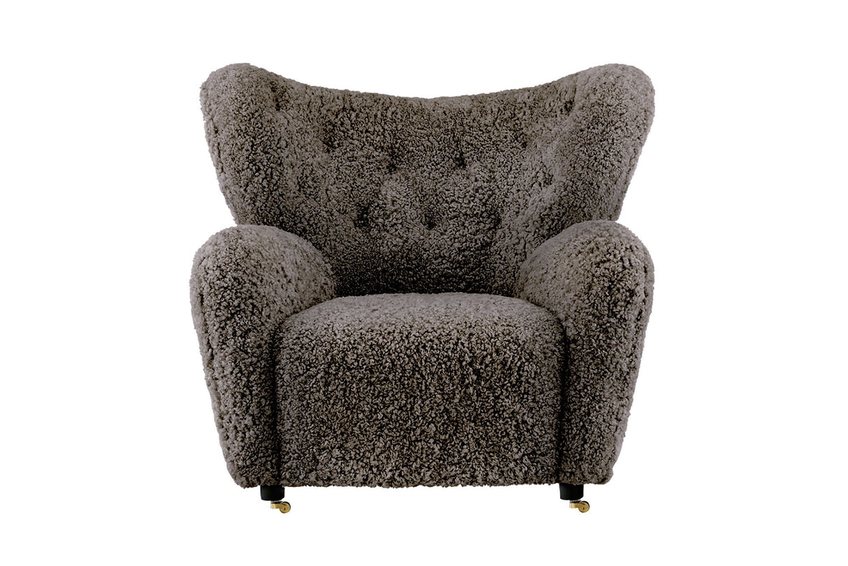 Misty Genuine Sheepskin Accent Chair