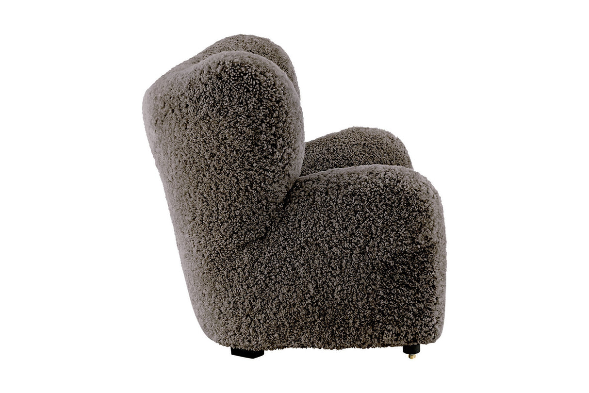 Misty Genuine Sheepskin Accent Chair