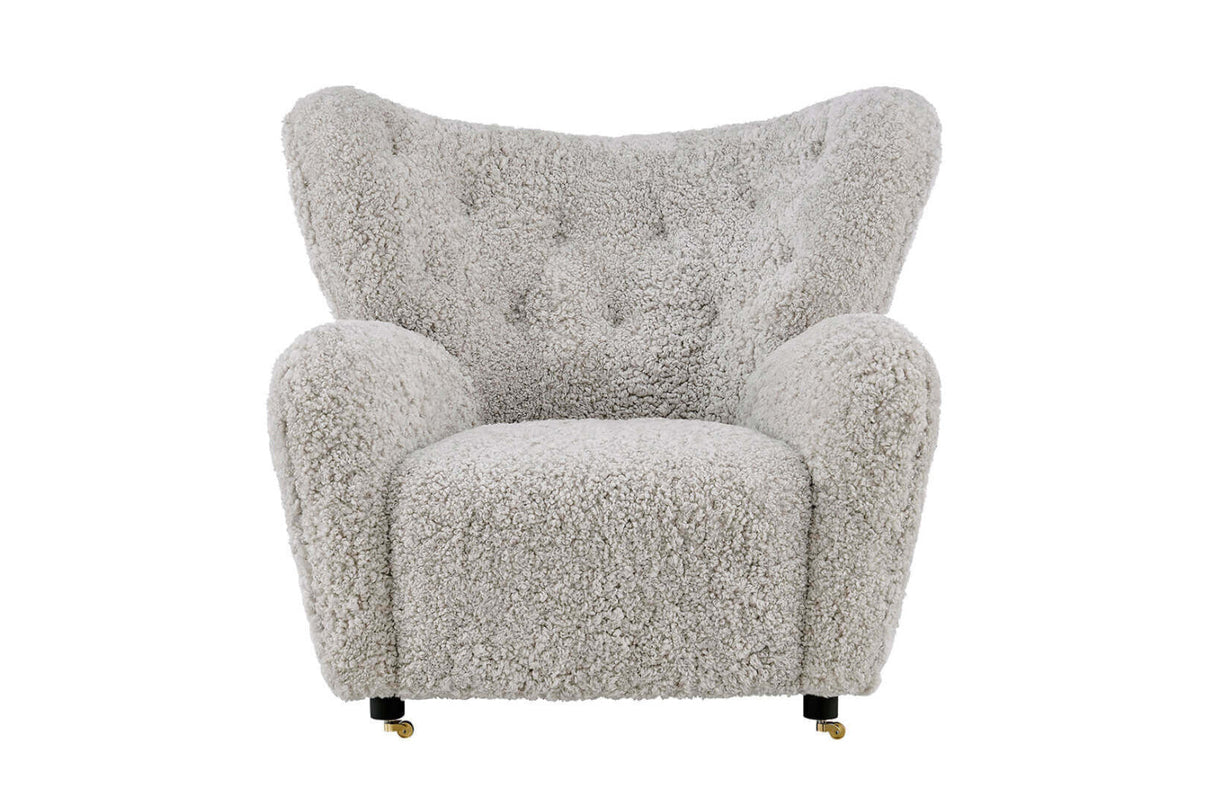 Misty Genuine Sheepskin Accent Chair