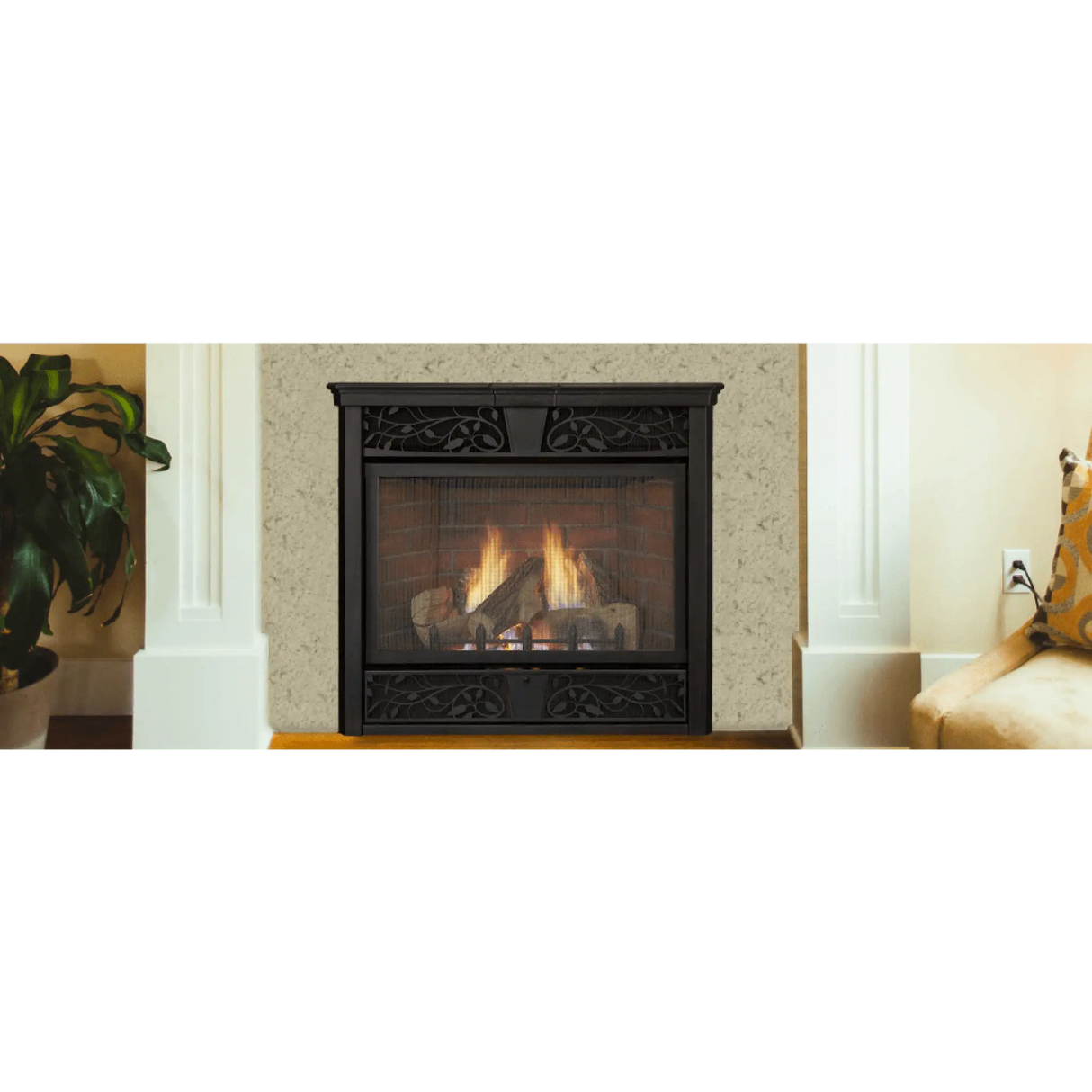 Monessen 32" Symphony Vent Free Traditional Style Gas Fireplace