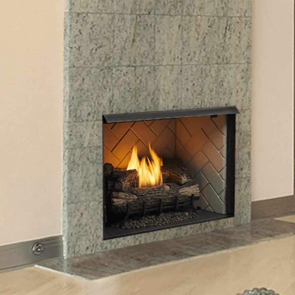 Monessen 36" Exacta Vent Free Circulating Clean Face Firebox with Interior Panels