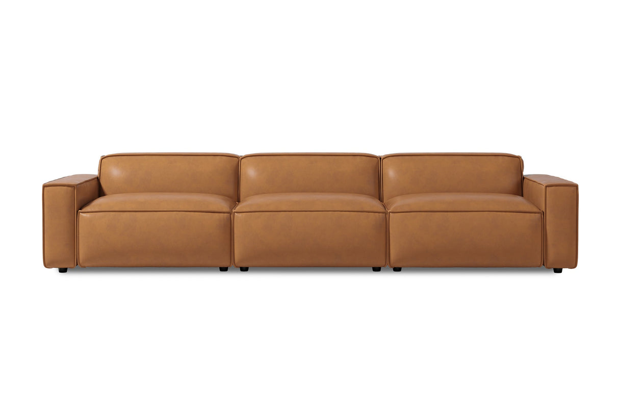 Nathan Leather Modular Sofa
