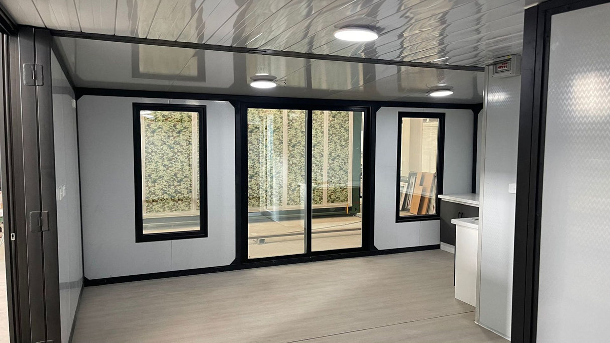 MonoHaus - 20' Expandable Container Home | 2 Bedroom, Full Bath, Kitchen, Dining + Living Room | 390 SF Tiny Home