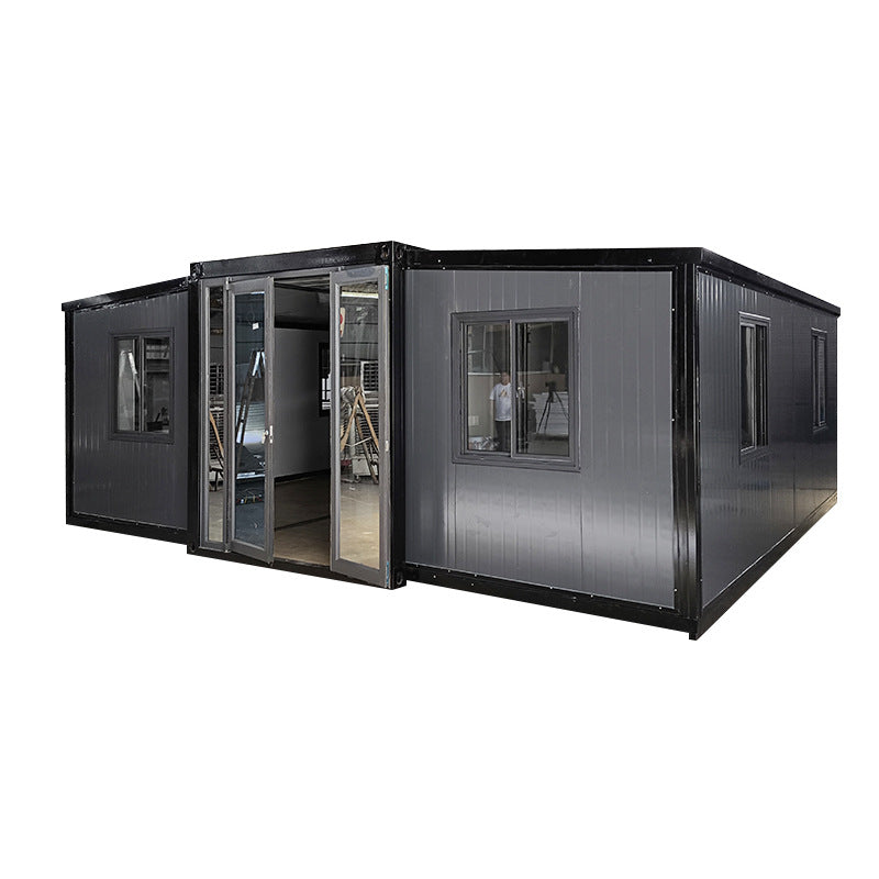 Noir Haven - 40' Expandable Container Home | 2 Bedroom, Full Bath, Kitchen, Living Room | 790 SF Tiny Home