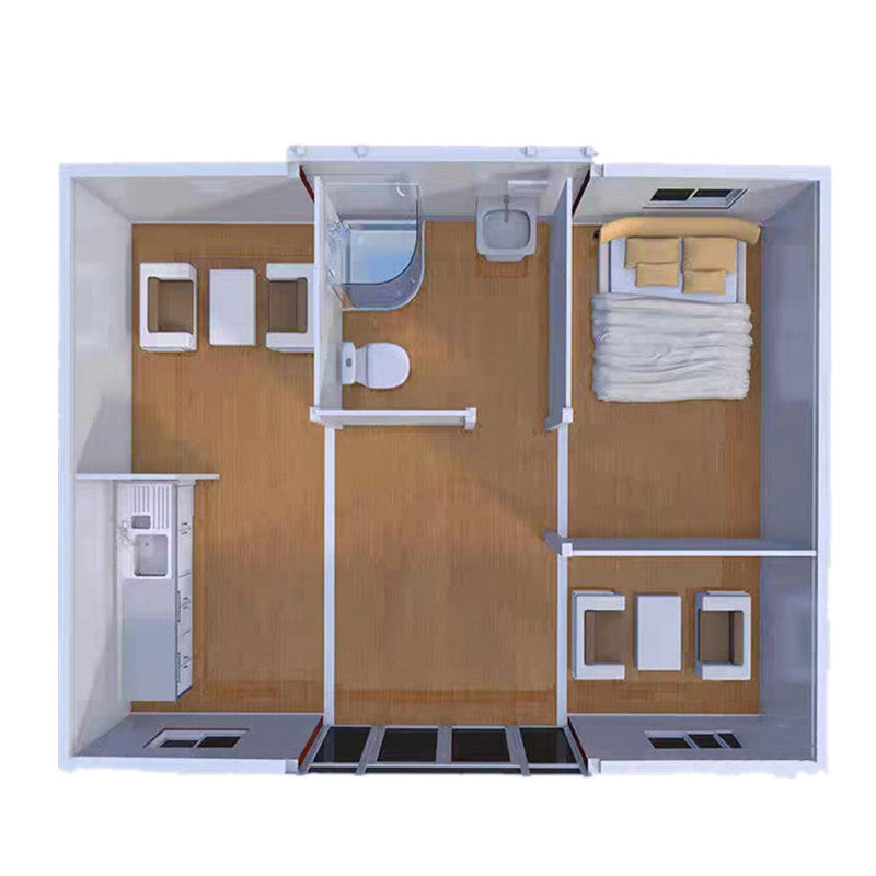 Onyx Retreat - 20' Expandable Container Home | 1 Bedroom, Full Bath, Kitchen, Dining + Living Room | 390 SF Tiny Home