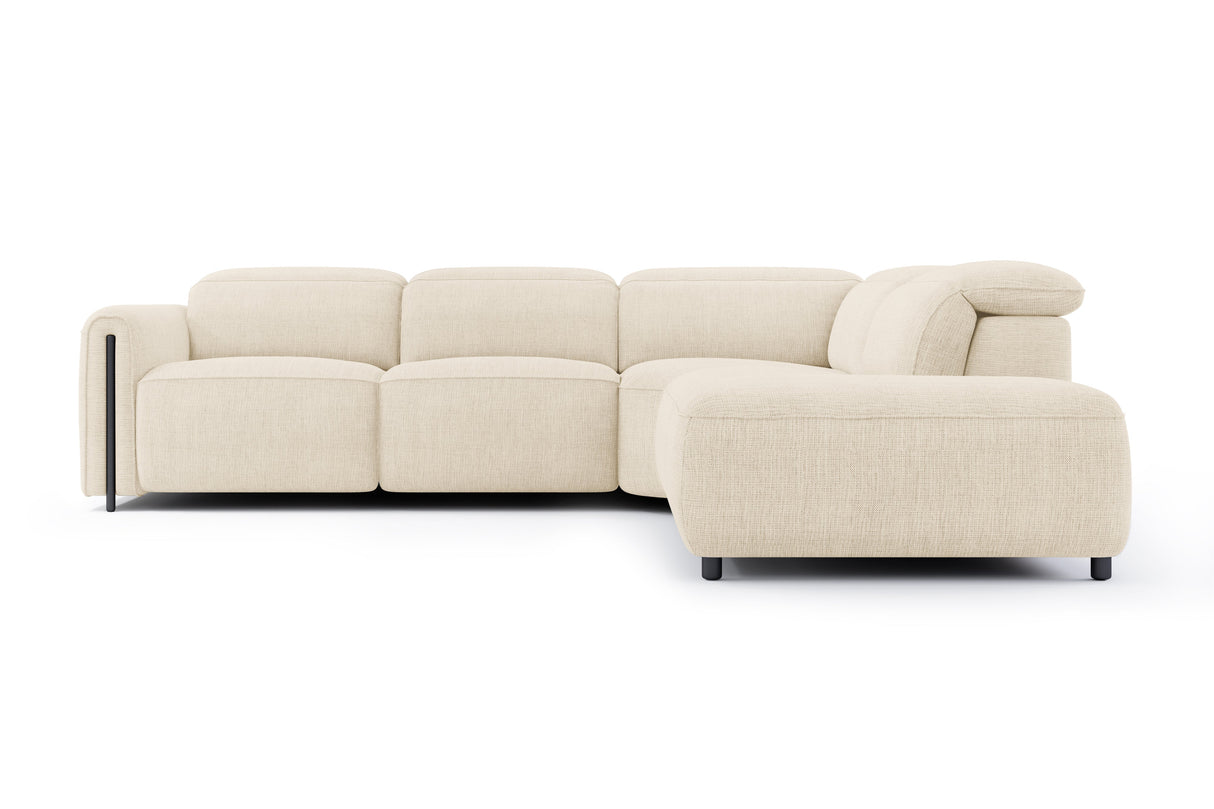 Octavia Fabric Reclining Corner Sectional Cloud Sofa