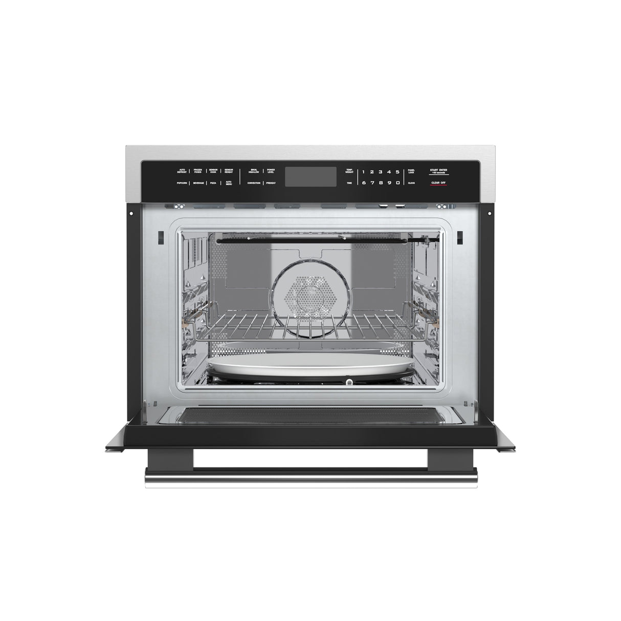 FORNO Oliena 24" 1.6 cu.ft Built-In Microwave Oven in Stainless Steel, FMWDR3093-24