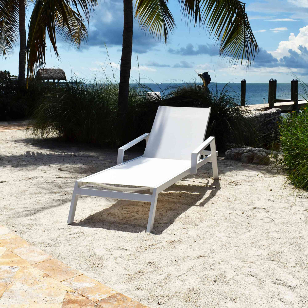 Panama Jack Mykonos 3-Piece Chaise Lounge