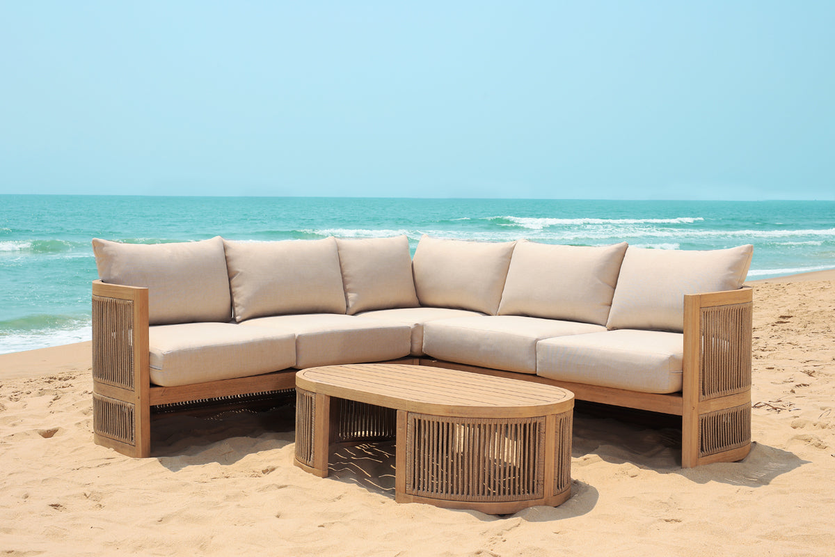 Panama Jack Cabo 3-Piece Sectional Seating Set