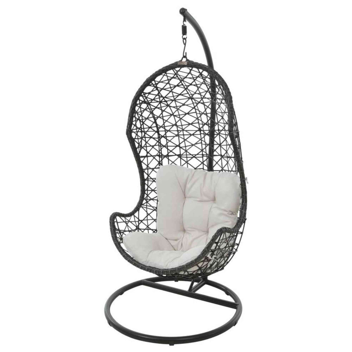 Panama Jack Hanging Chair w/Metal Stand & Cushions
