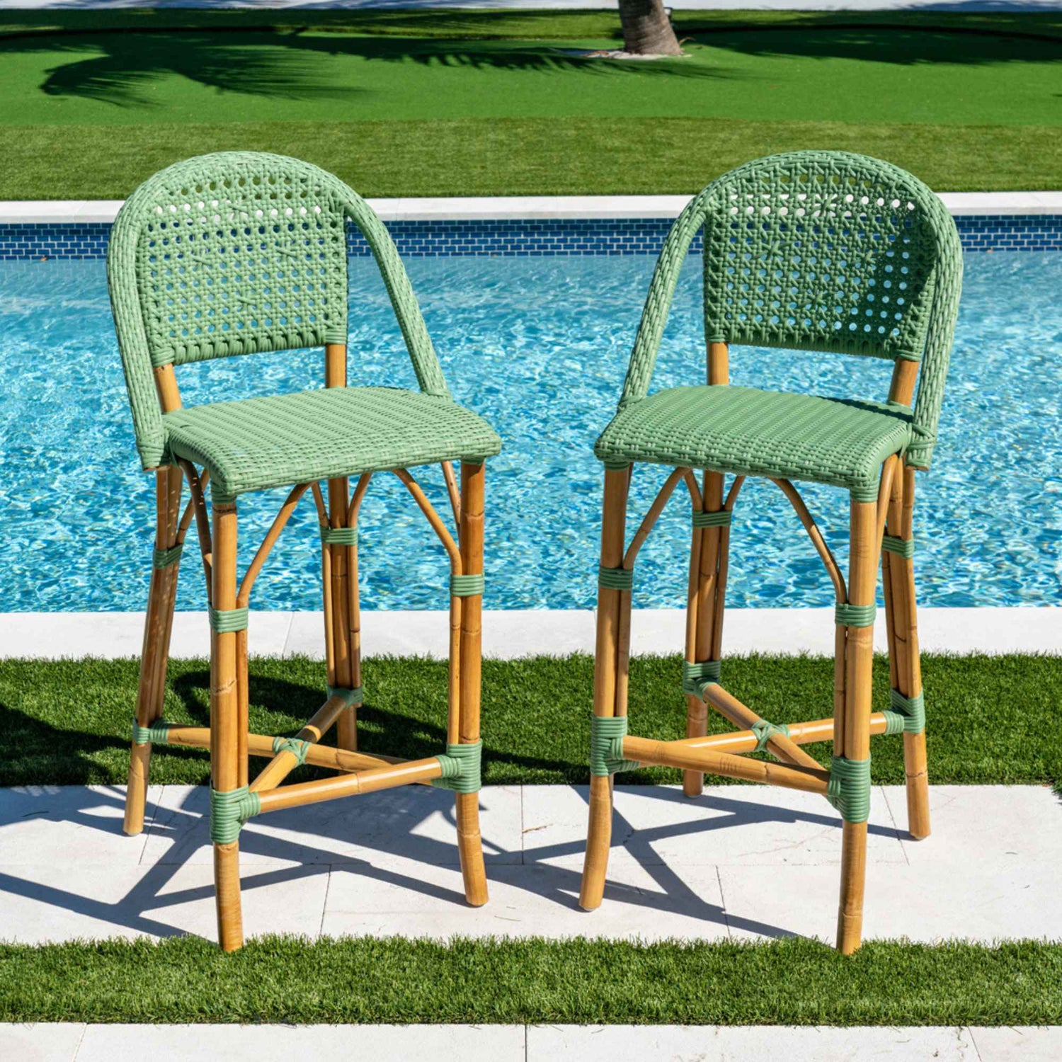 Panama Jack Set 2 Chloe Bar Stools
