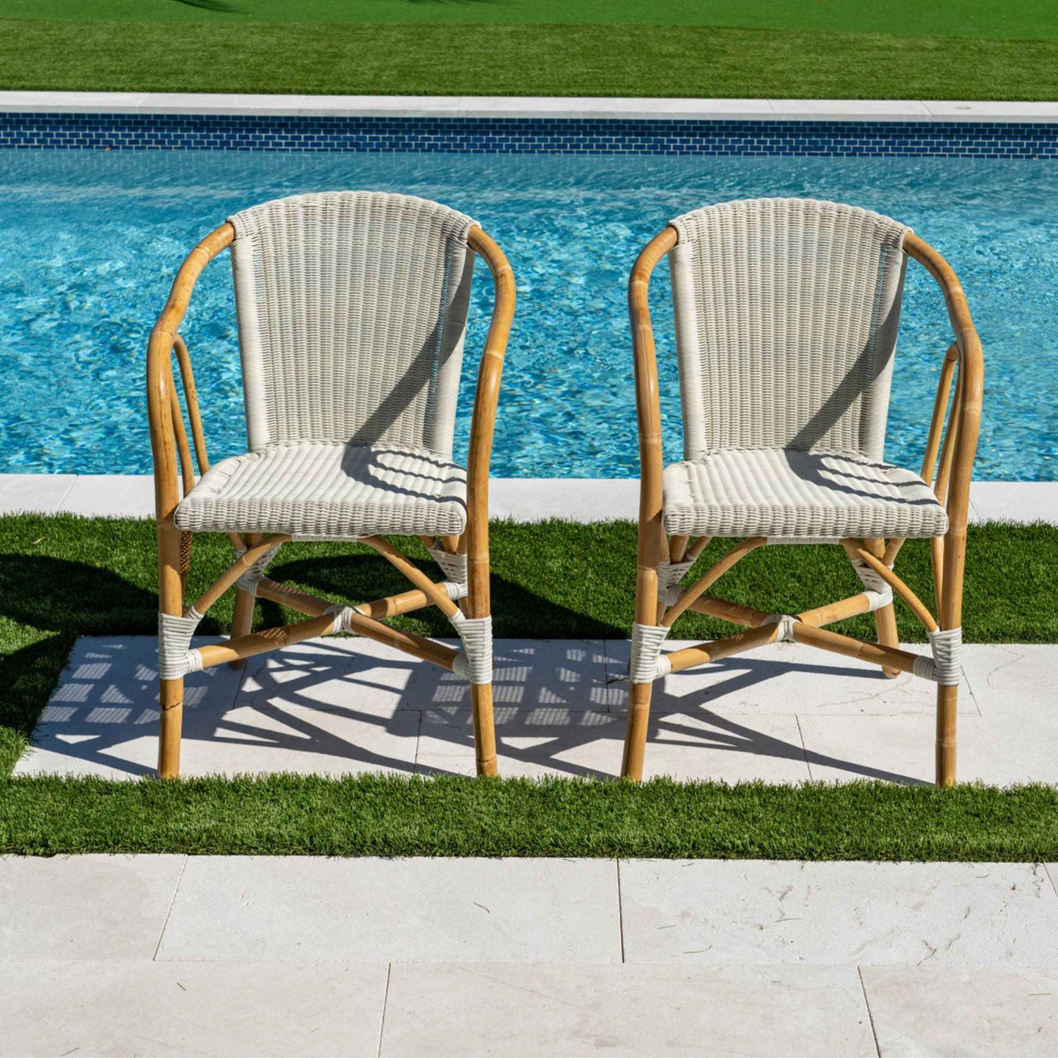 Panama Jack Set 2 Barina Bistro Armchairs