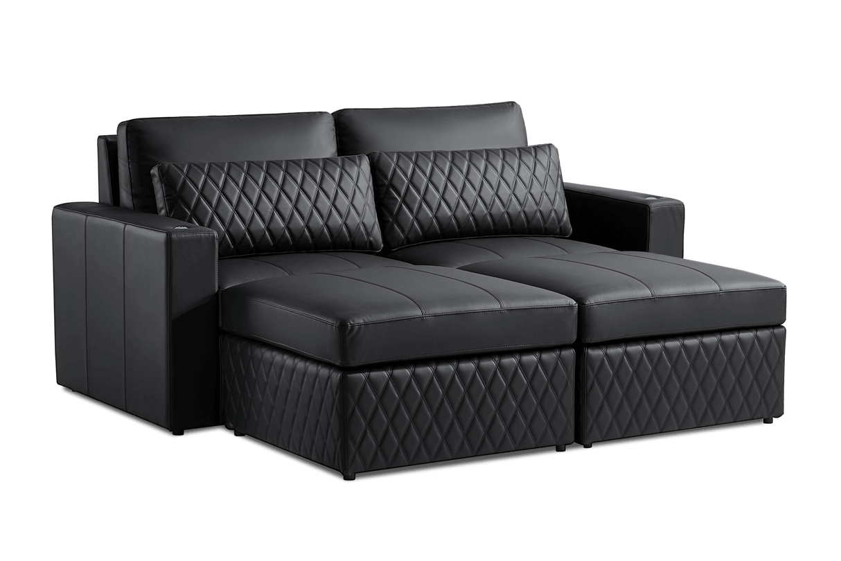 Pisa Ultimate Leather Lounge Sectional