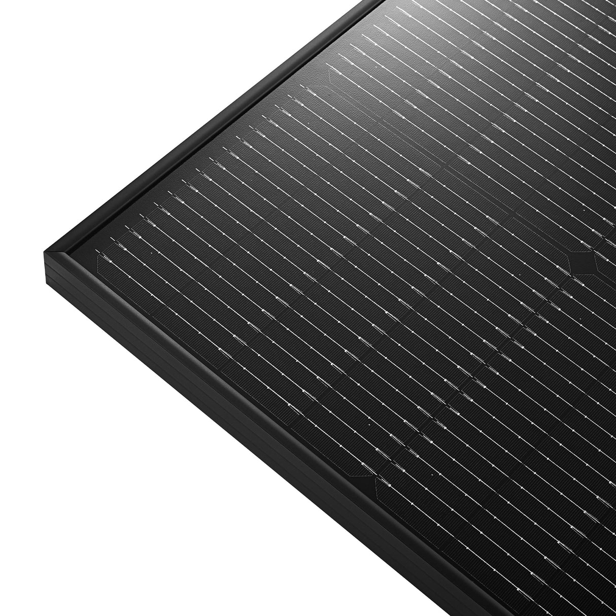 MEGA 250 PRO ONYX | 250 Watt 24 Volt Solar Panel | Premium 24V Off-Grid Solar Panel for Campers, Tiny Homes, Cabins | 25-Year Output Warranty