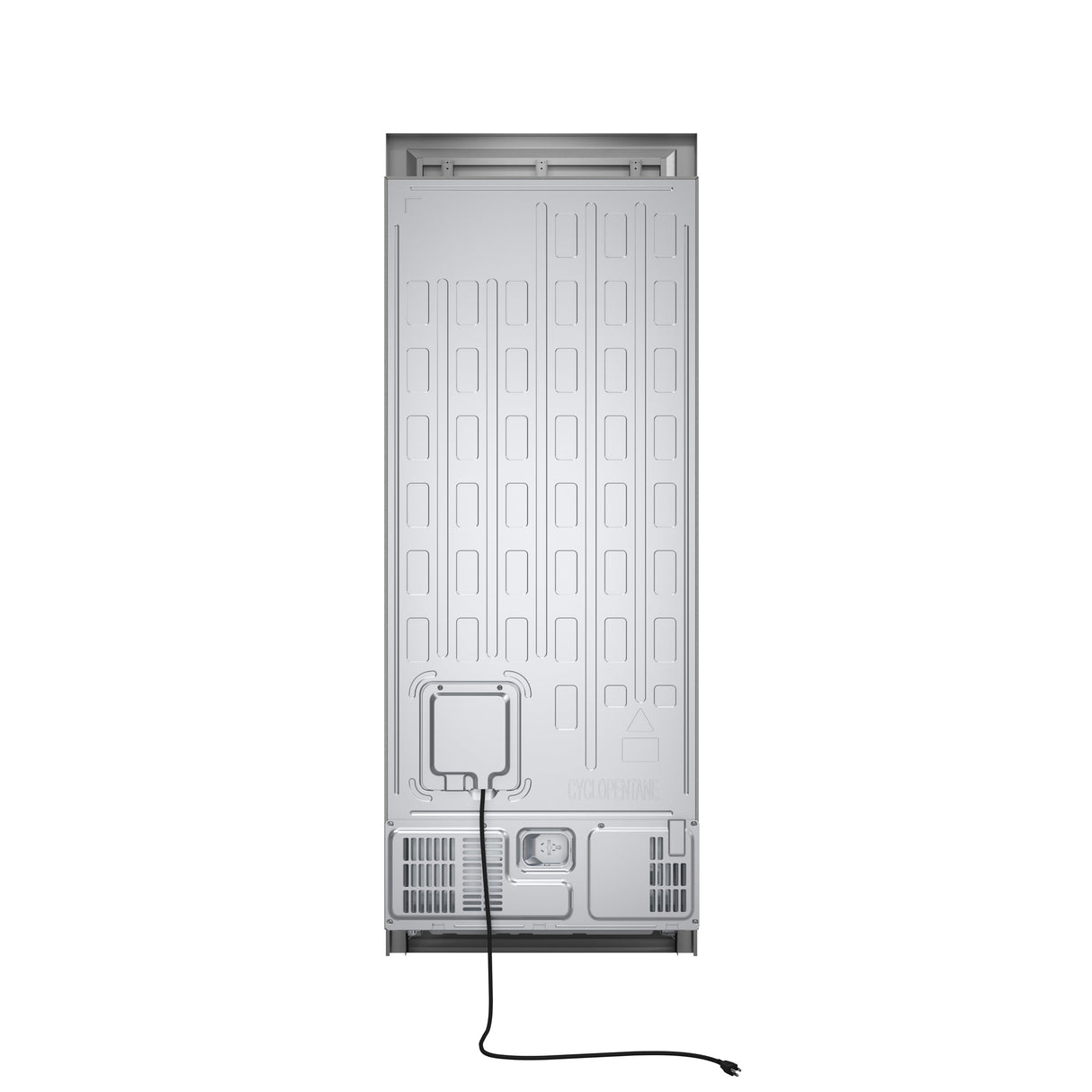 FORNO Maderno 28" 13.6 cu. ft. Left Swing Convertible Refrigerator/ Freezer with Modern Trim Kit, FFFFD1722-32LS