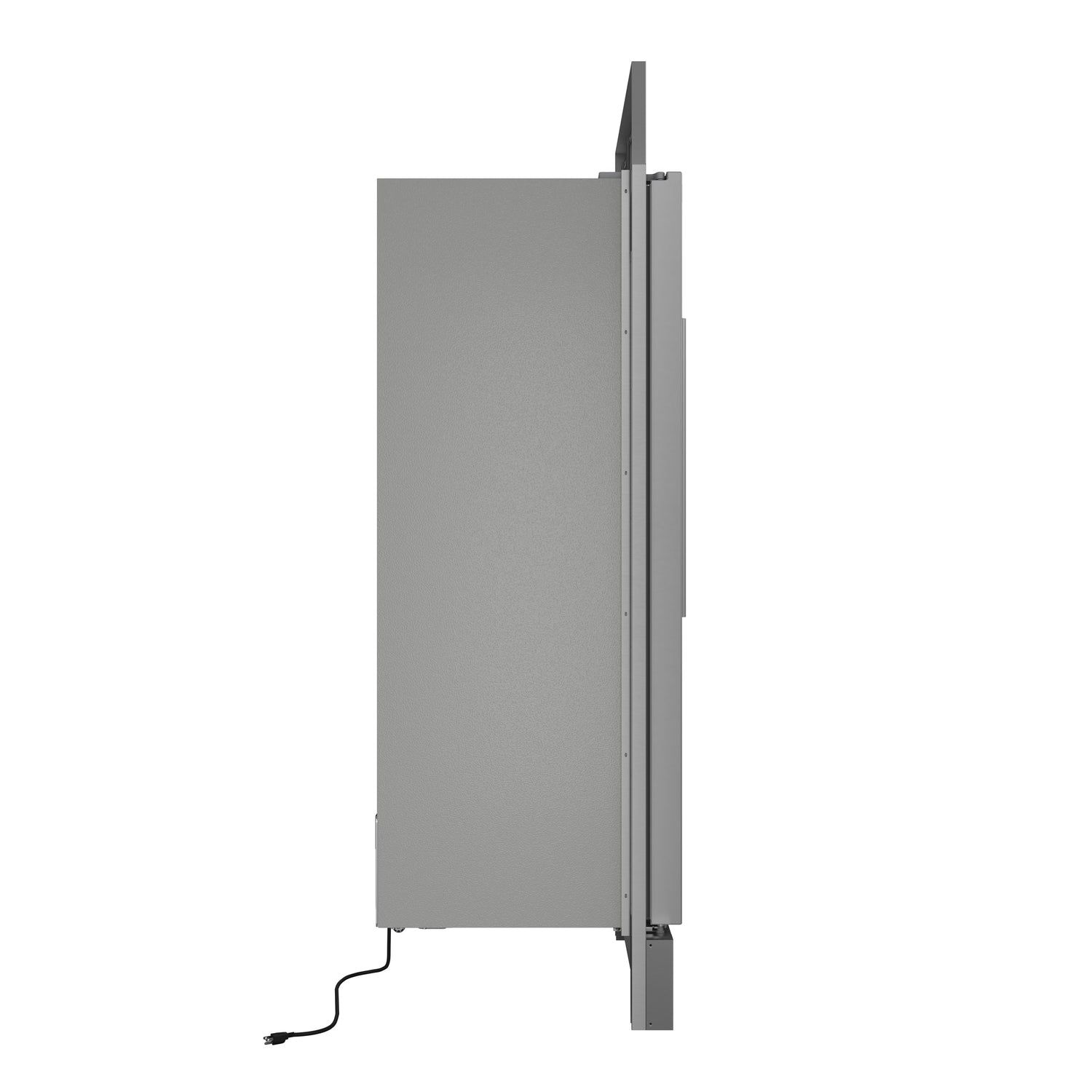 FORNO Maderno 28" 13.6 cu. ft. Left Swing Convertible Refrigerator/ Freezer with Modern Trim Kit, FFFFD1722-32LS