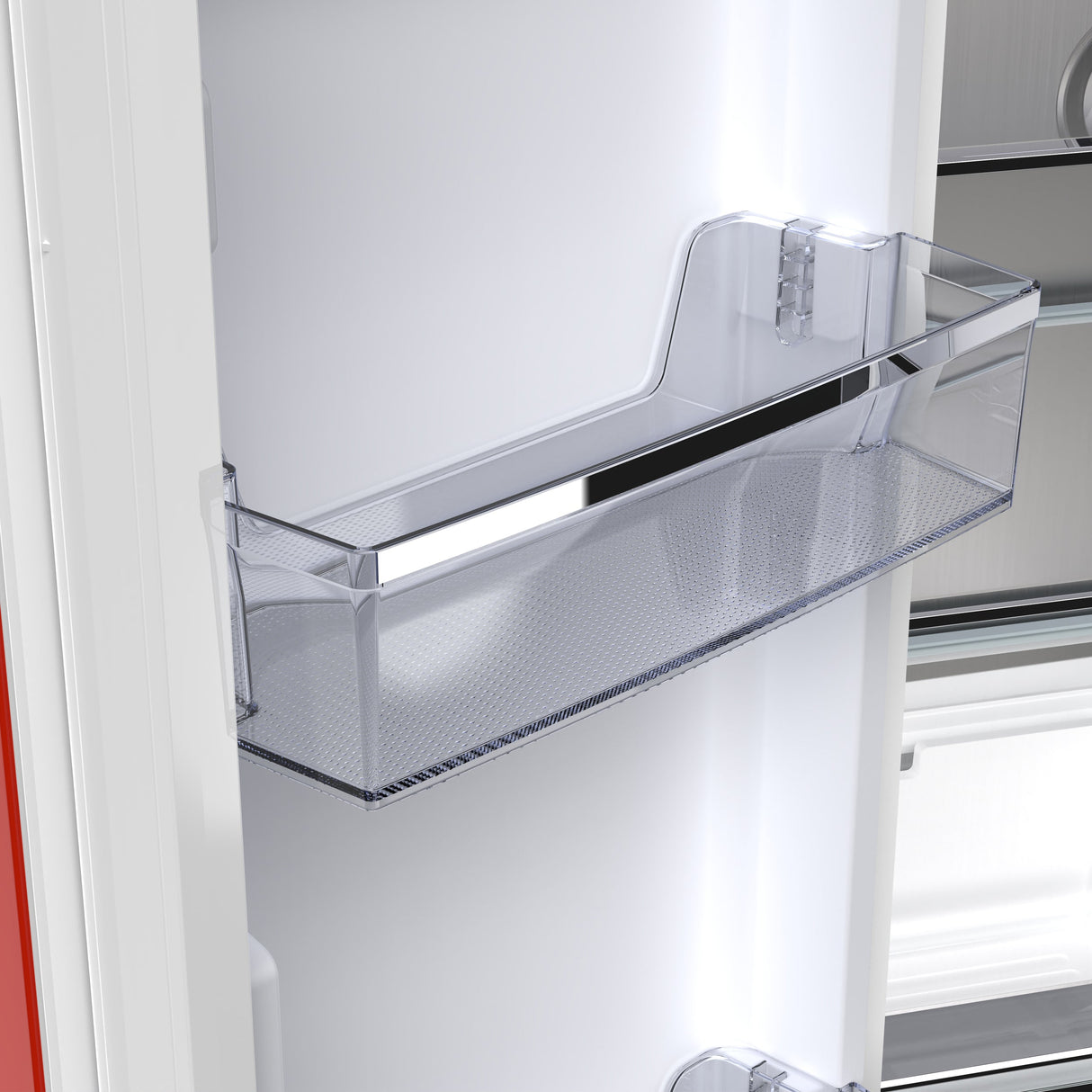 FORNO Espresso Luigi 33" 18 cu. ft. French Door Refrigerator in Red, FFFFD1791-33RED