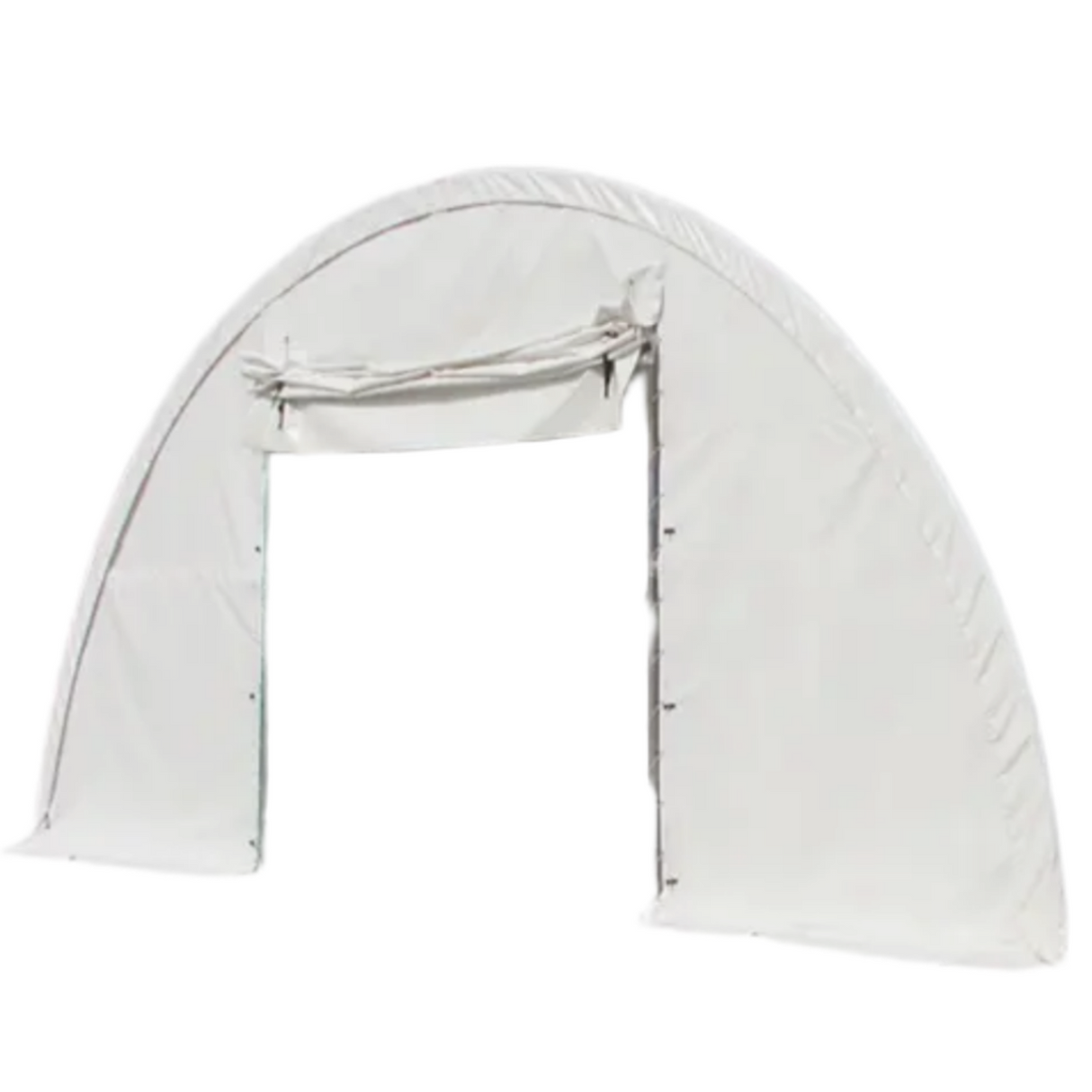 Front/Rear Panel with Roll-up Door for W40'xL80'xH20' Storage Shelter