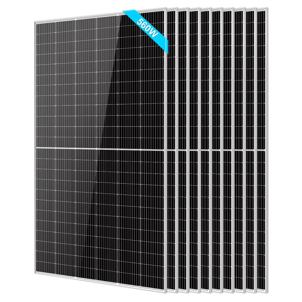 560W Bifacial PERC Solar Panel | SGP-560-SBD UL61730 Certified by ETL
