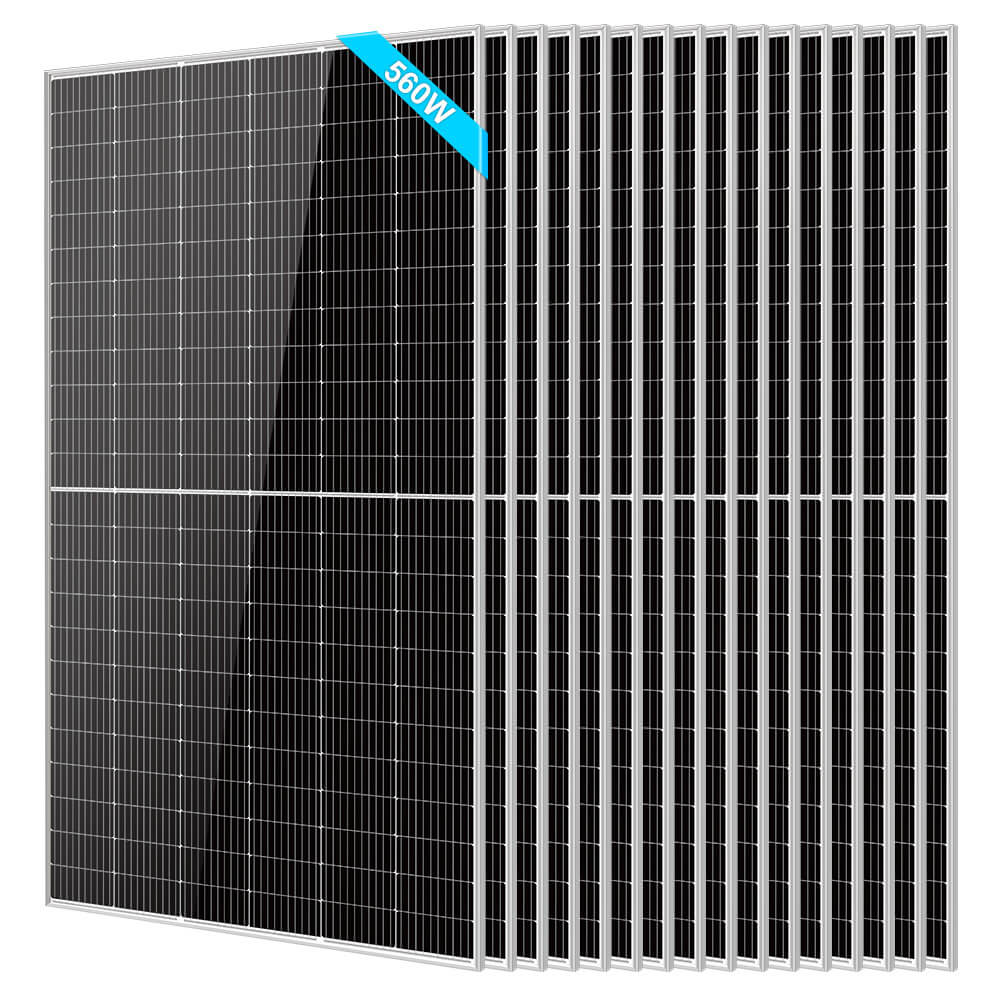 560W Bifacial PERC Solar Panel | SGP-560-SBD UL61730 Certified by ETL