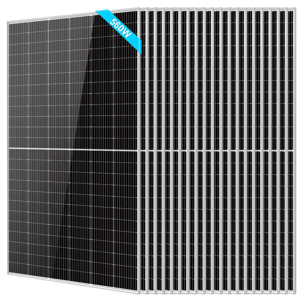 560W Bifacial PERC Solar Panel | SGP-560-SBD UL61730 Certified by ETL