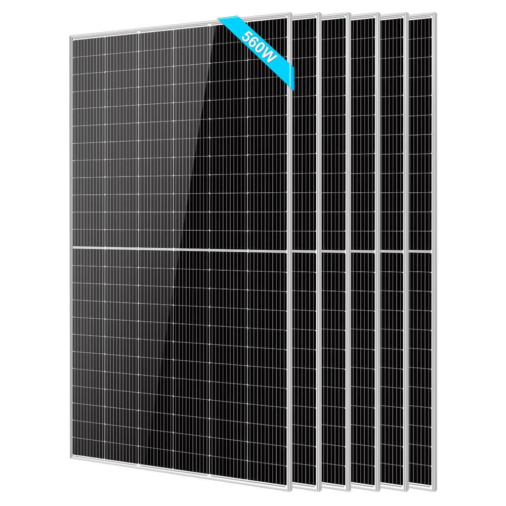 560W Bifacial PERC Solar Panel | SGP-560-SBD UL61730 Certified by ETL