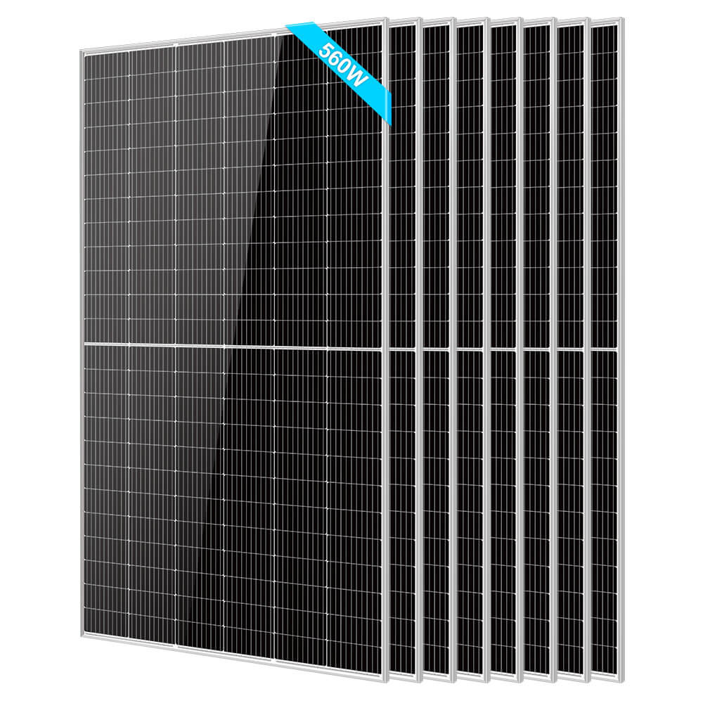 560W Bifacial PERC Solar Panel | SGP-560-SBD UL61730 Certified by ETL
