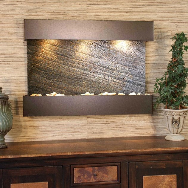 Adagio Water Features Reflection Creek Wall Fountain