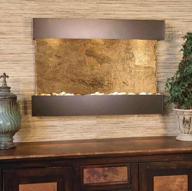 Adagio Water Features Reflection Creek Wall Fountain