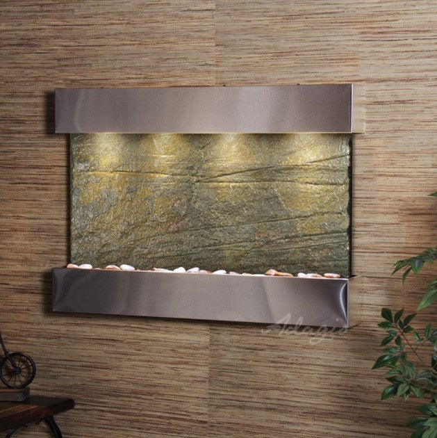 Adagio Water Features Reflection Creek Wall Fountain