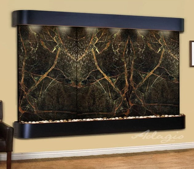 Adagio Water Features Solitude River Three Panel Wall Fountain