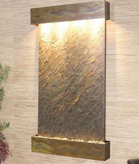 Adagio Water Features Summit Falls Wall Fountain