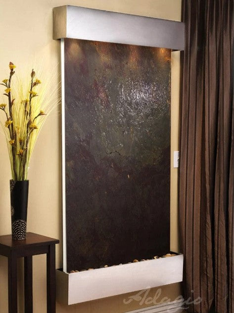 Adagio Water Features Summit Falls Wall Fountain