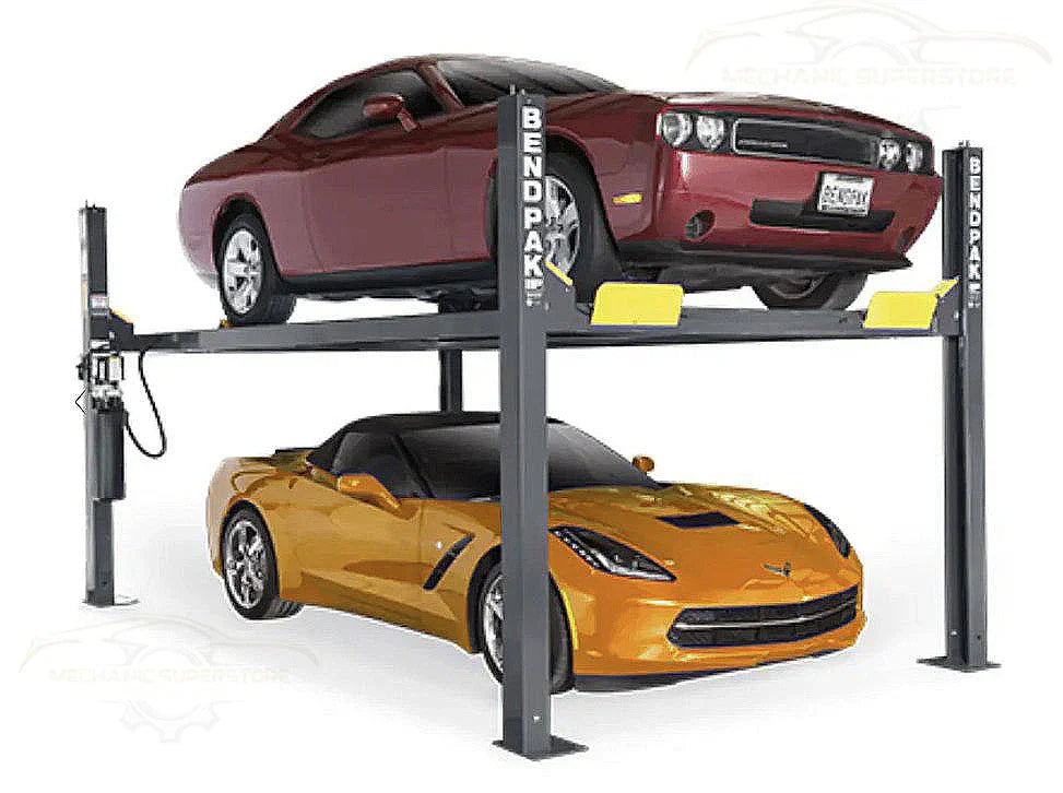 BendPak HD-9 9,000 lb. Super Wide Runway 4 Post Storage Lift