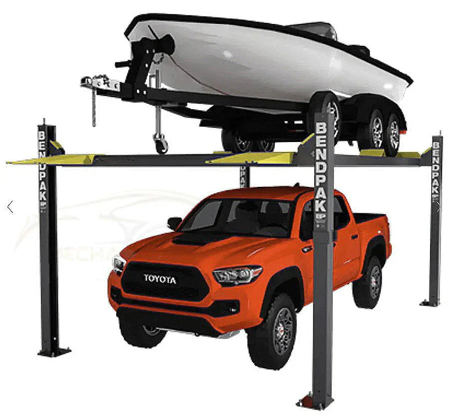BendPak HD-7500BLX 7,500 lb. 4 Post Vehicle And Boat Storage Lift