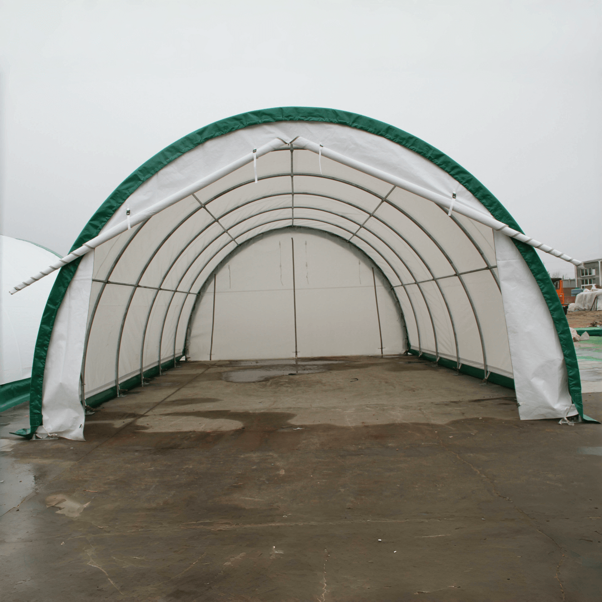 Single Truss Arch Storage Shelter W20'xL42'xH12'