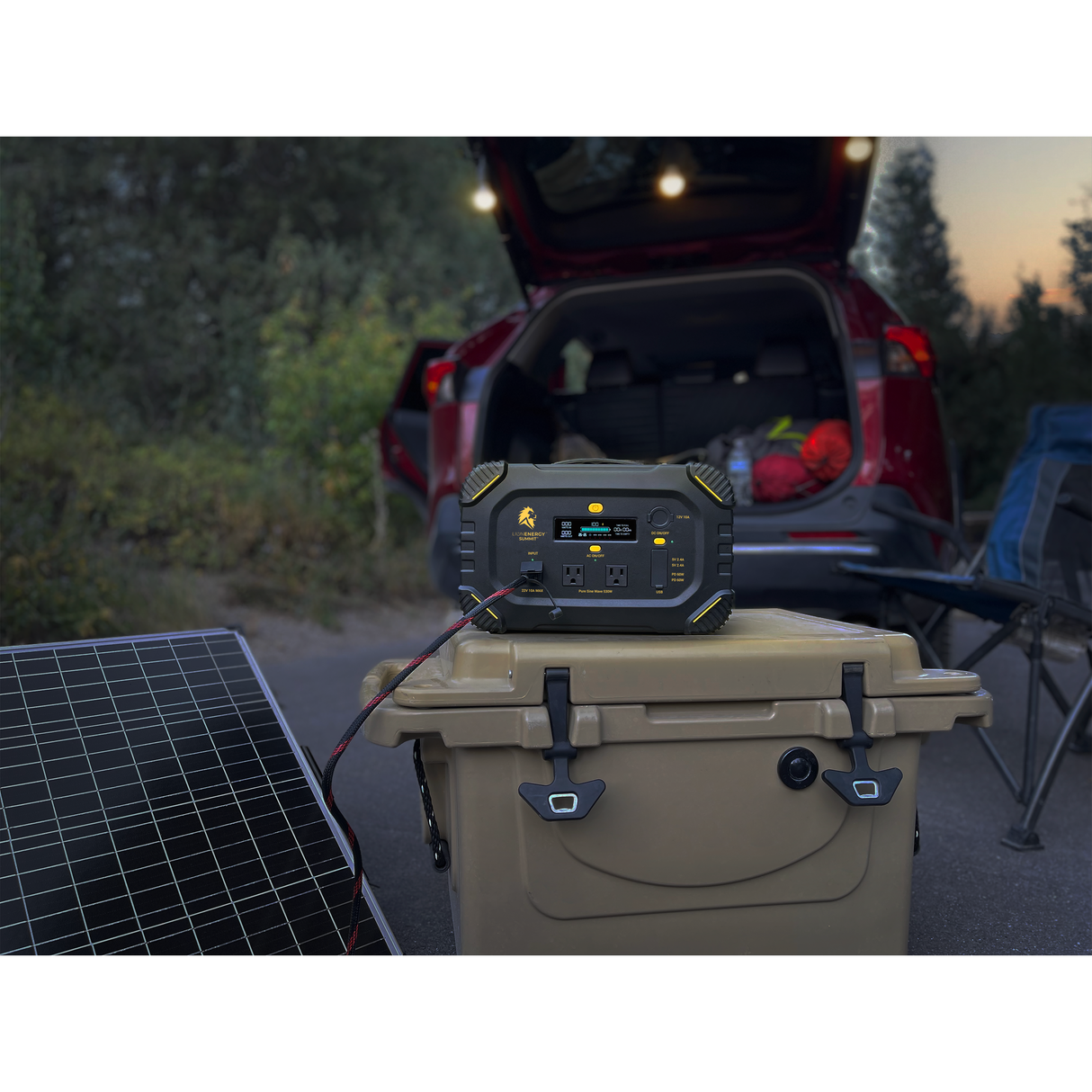 Lion summit - 530W/665Wh lifepo4 power generator