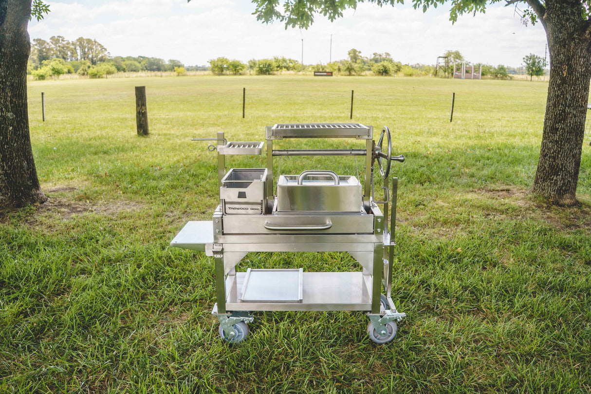 Tagwood BBQ Argentine Santa Maria Wood Fire & Charcoal Gaucho Grill | BBQ03SS MINI -