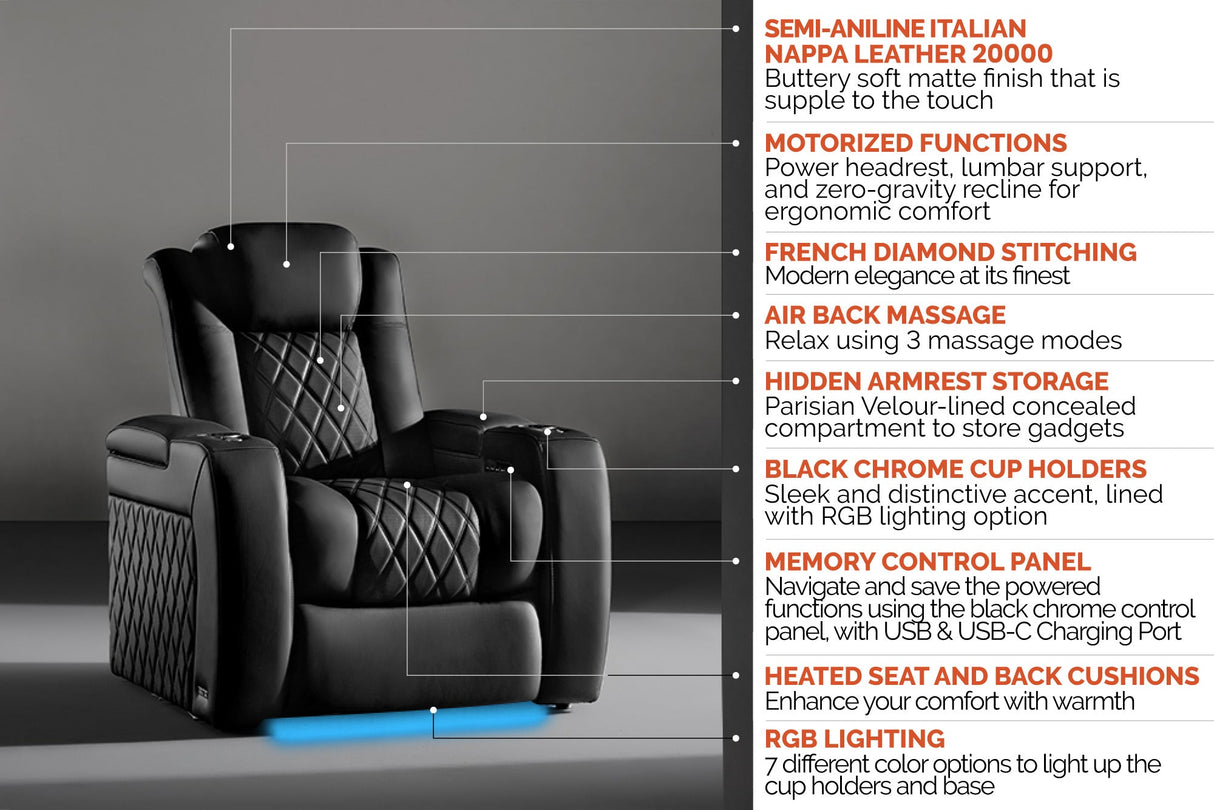 Tuscany Luxury Float™ Zero Gravity Heat & Massage 2025