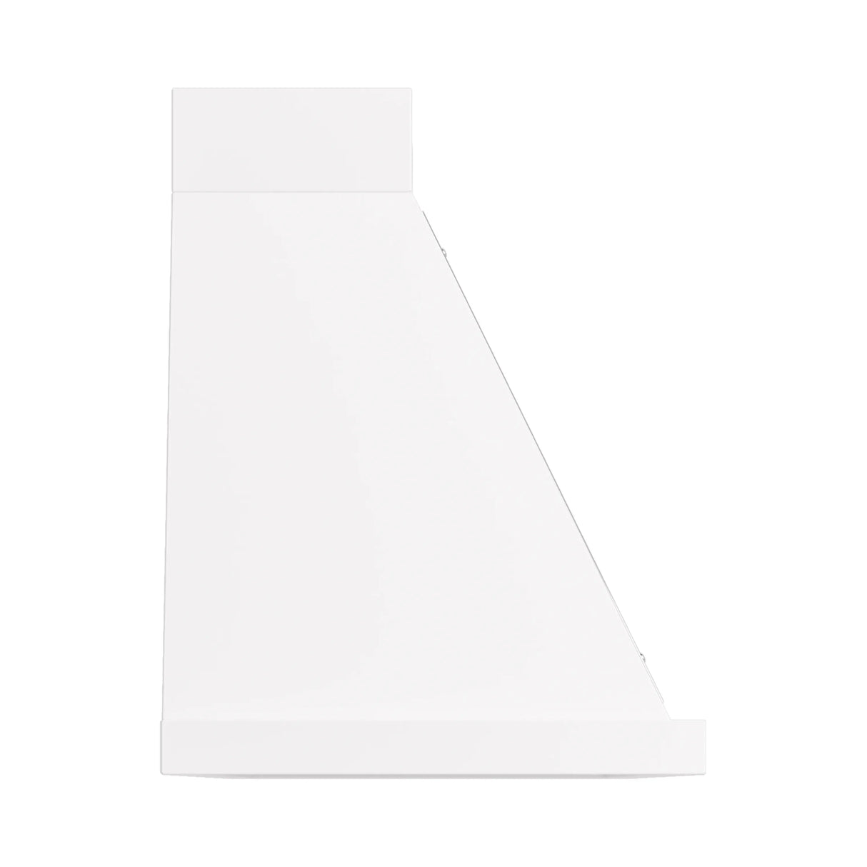 ILVE Nostalgie II 60-Inch 600 CFM Wall Mounted Range Hood in White with Chrome Trim (UANB60WHC)