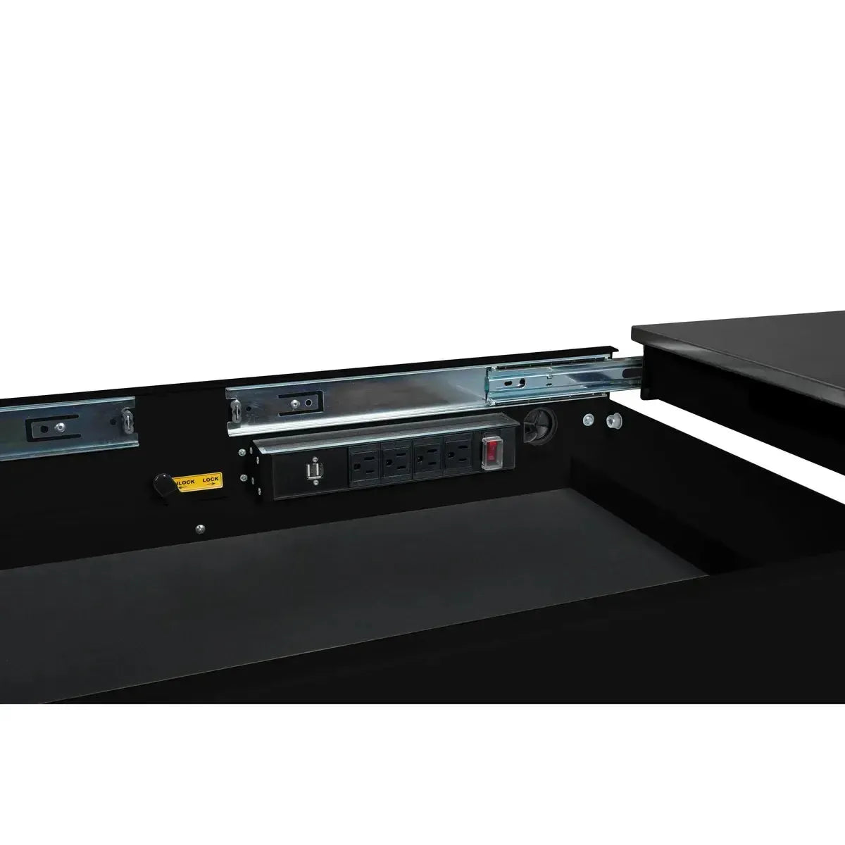 Pro Series | 35" 3-Drawer Slide-Top Service Cart Tool Box