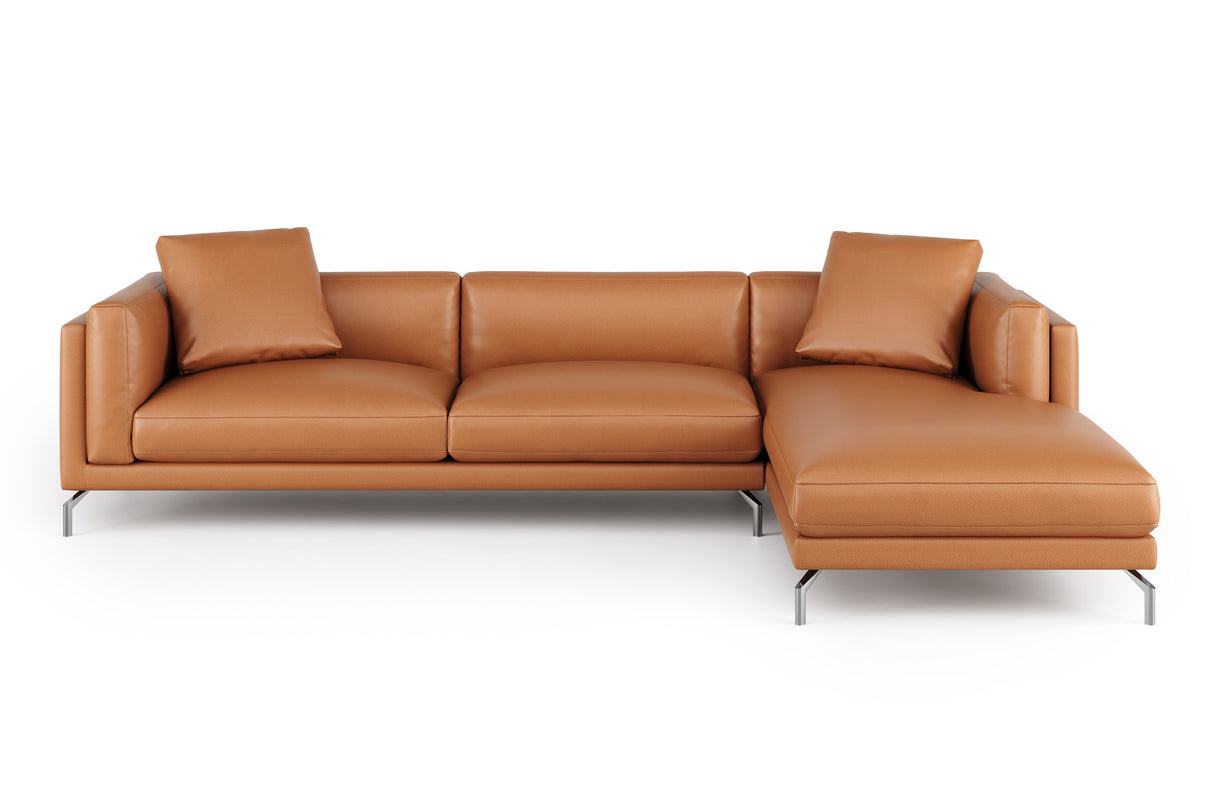 Zadar Leather Sectional Sofa